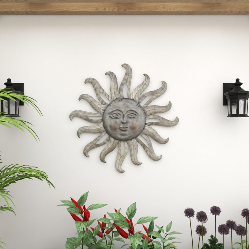Dovecove Traditional Celestial Sun Wall Décor & Reviews Wayfair